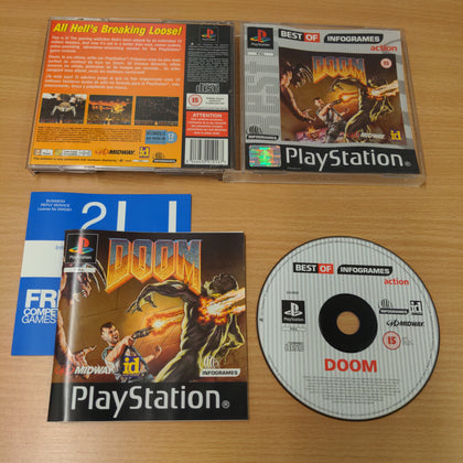Doom Sony (Best of Infogrames) PS1 game
