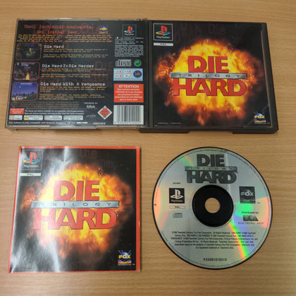 Die Hard Trilogy Sony PS1 game