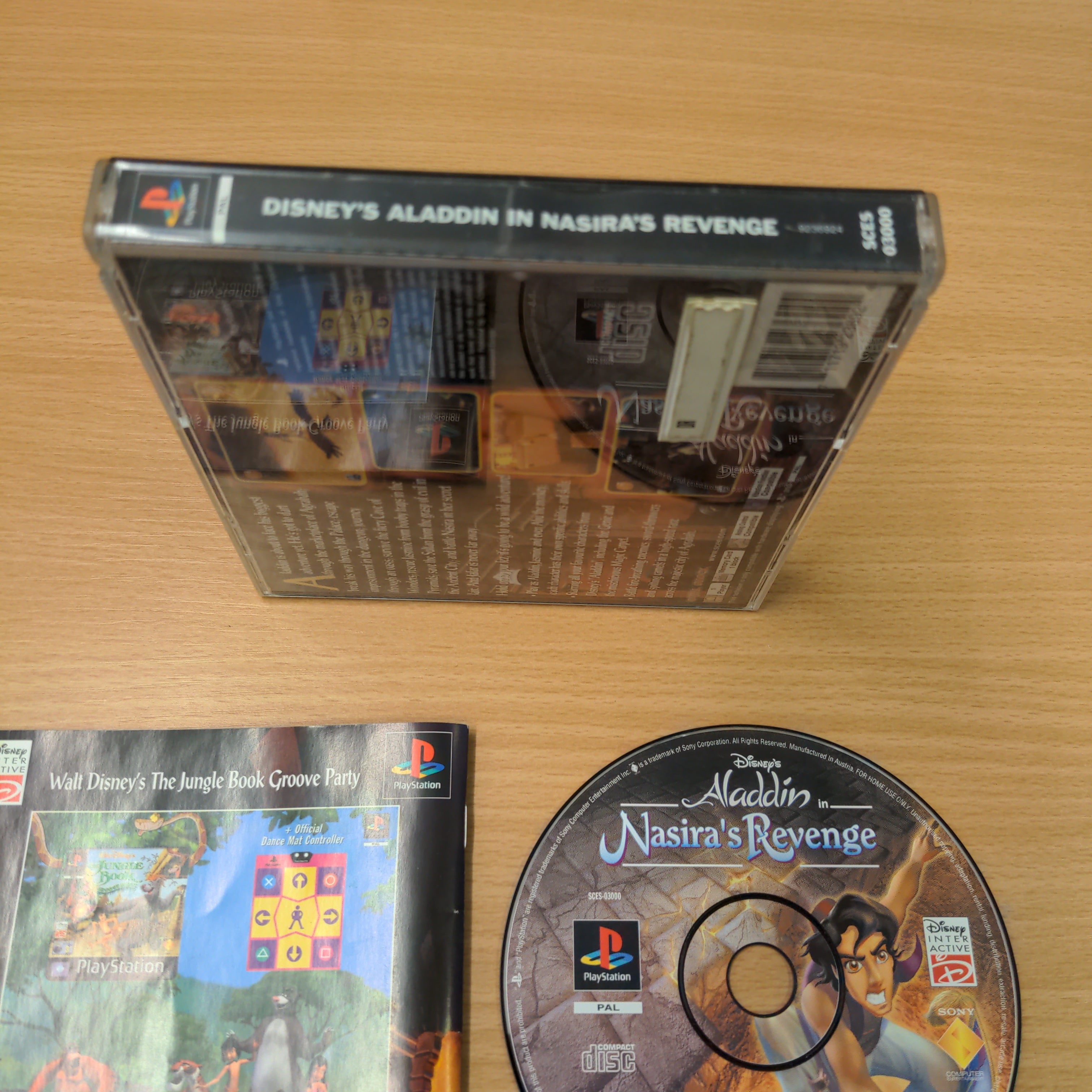 Disney's Aladdin in Nasira's Revenge Sony PS1 game