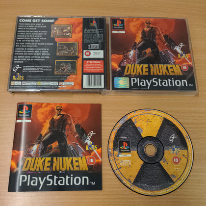 Duke Nukem Sony PS1 game