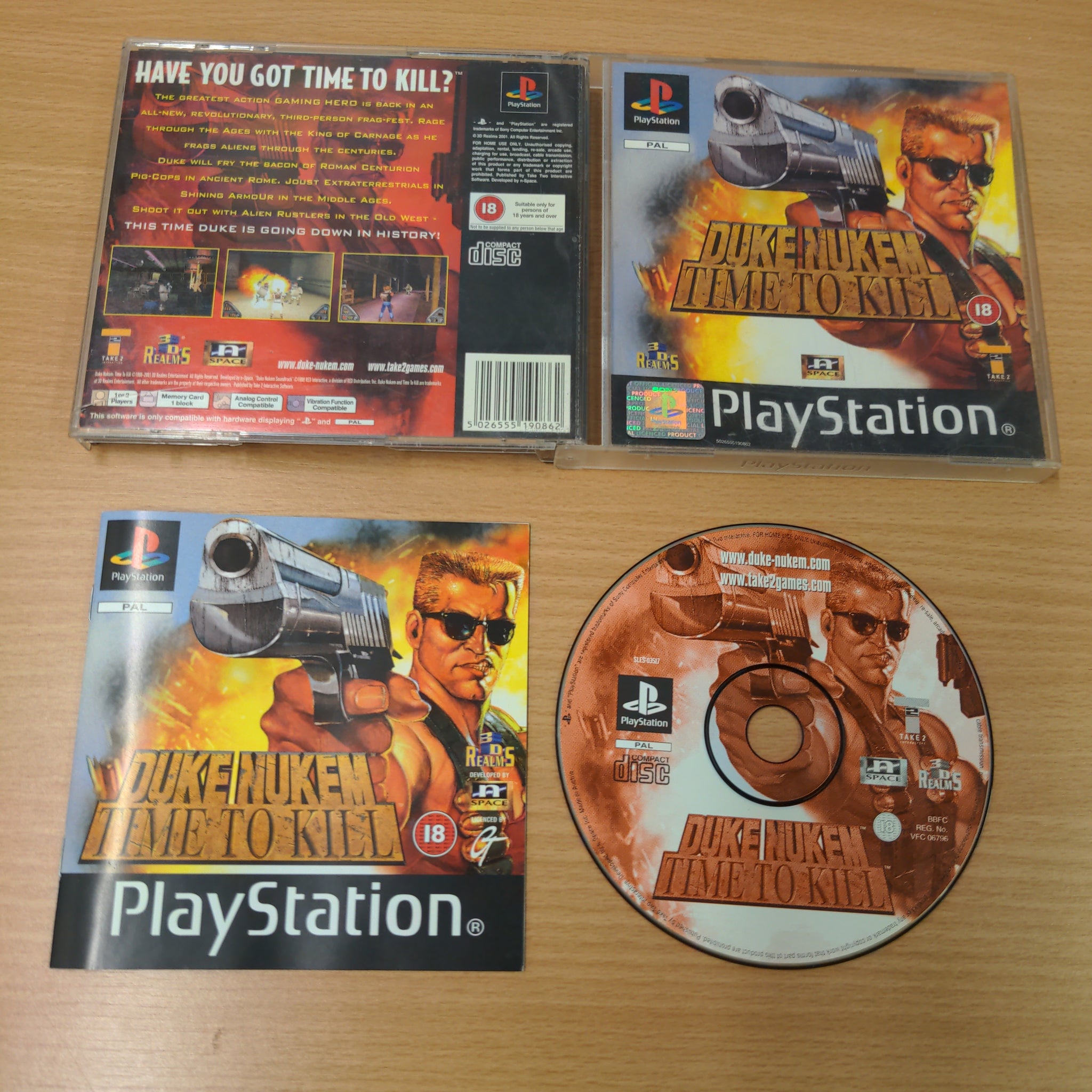 DUKE NUKEM TIME TO KILL. 北米版　PlayStation Amazon.com: Duke Nukem: Time To Kill (Renewed) : Video Games