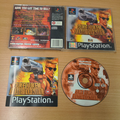 Duke Nukem Time to Kill Sony PS1 game