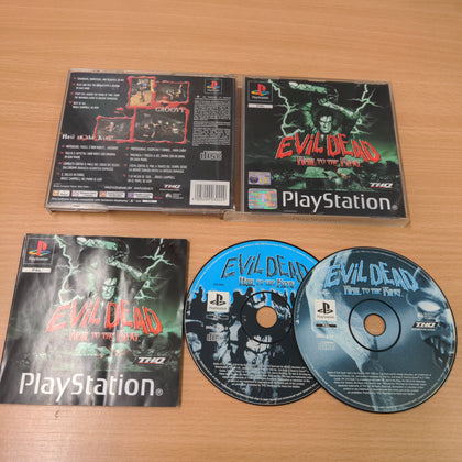 Evil Dead Hail To The King Sony PS1 game