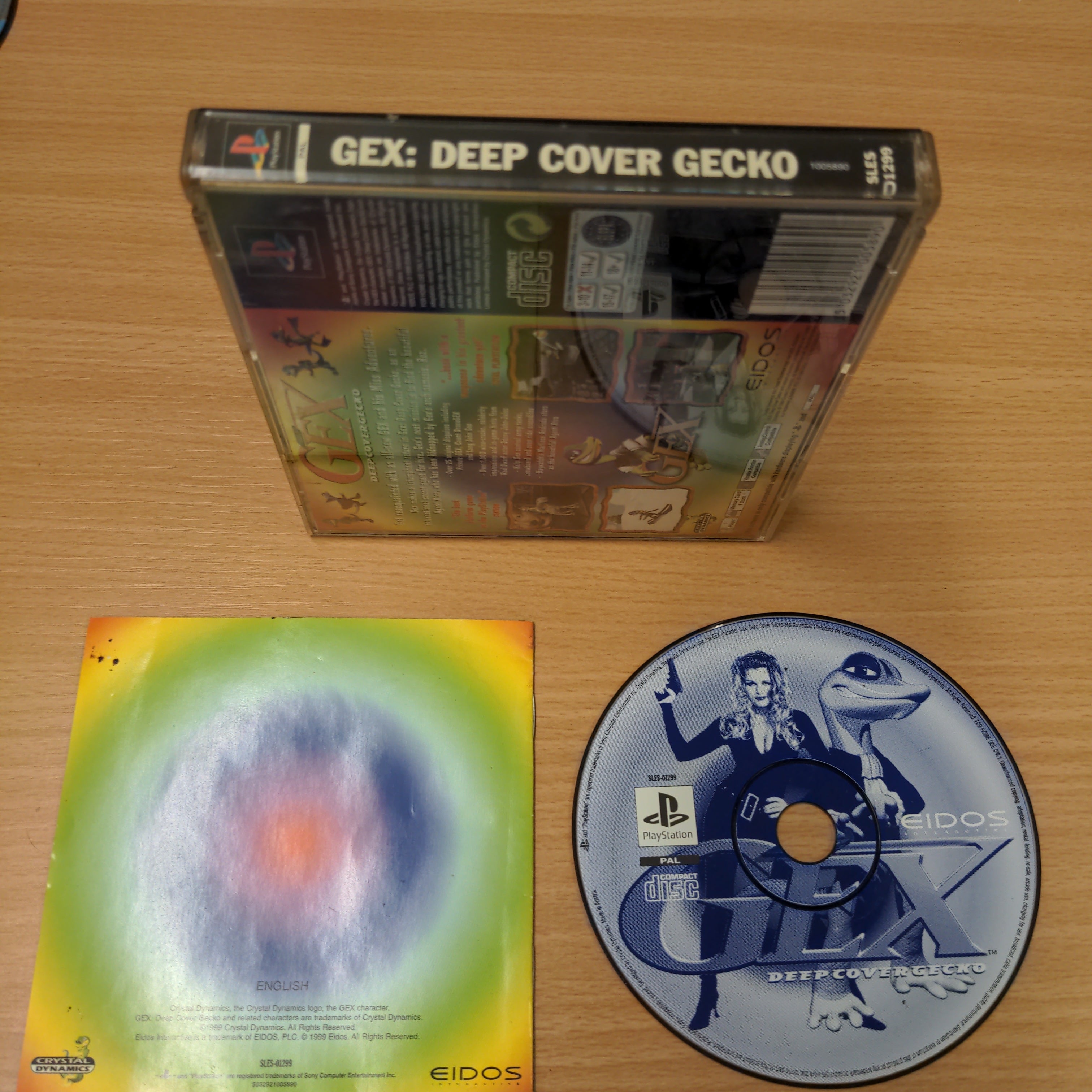 Gex 3: Deep Cover Gecko Sony PS1 game