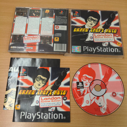 Grand Theft Auto London Special Edition Sony PS1 game