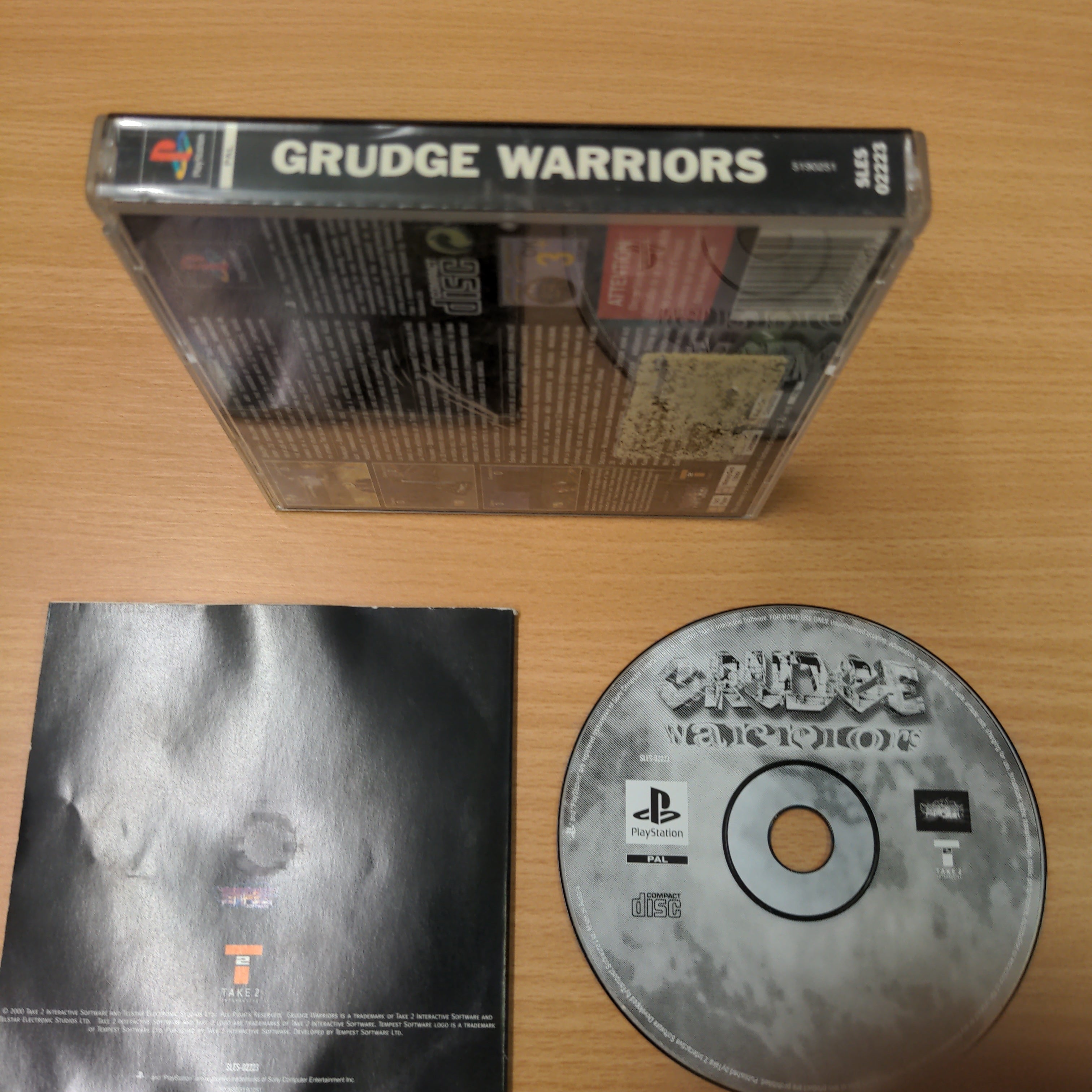 Grudge Warriors Sony PS1 game