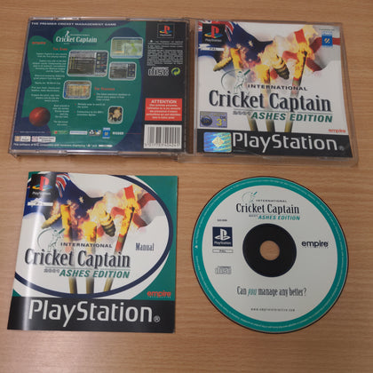 International Cricket Captain 2001 Ashes Edition Sony PS1 game