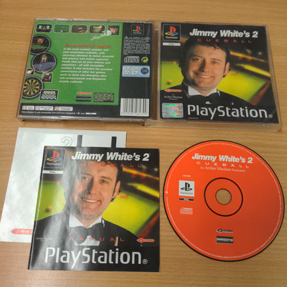 Jimmy White's 2 Cueball Sony PS1 game