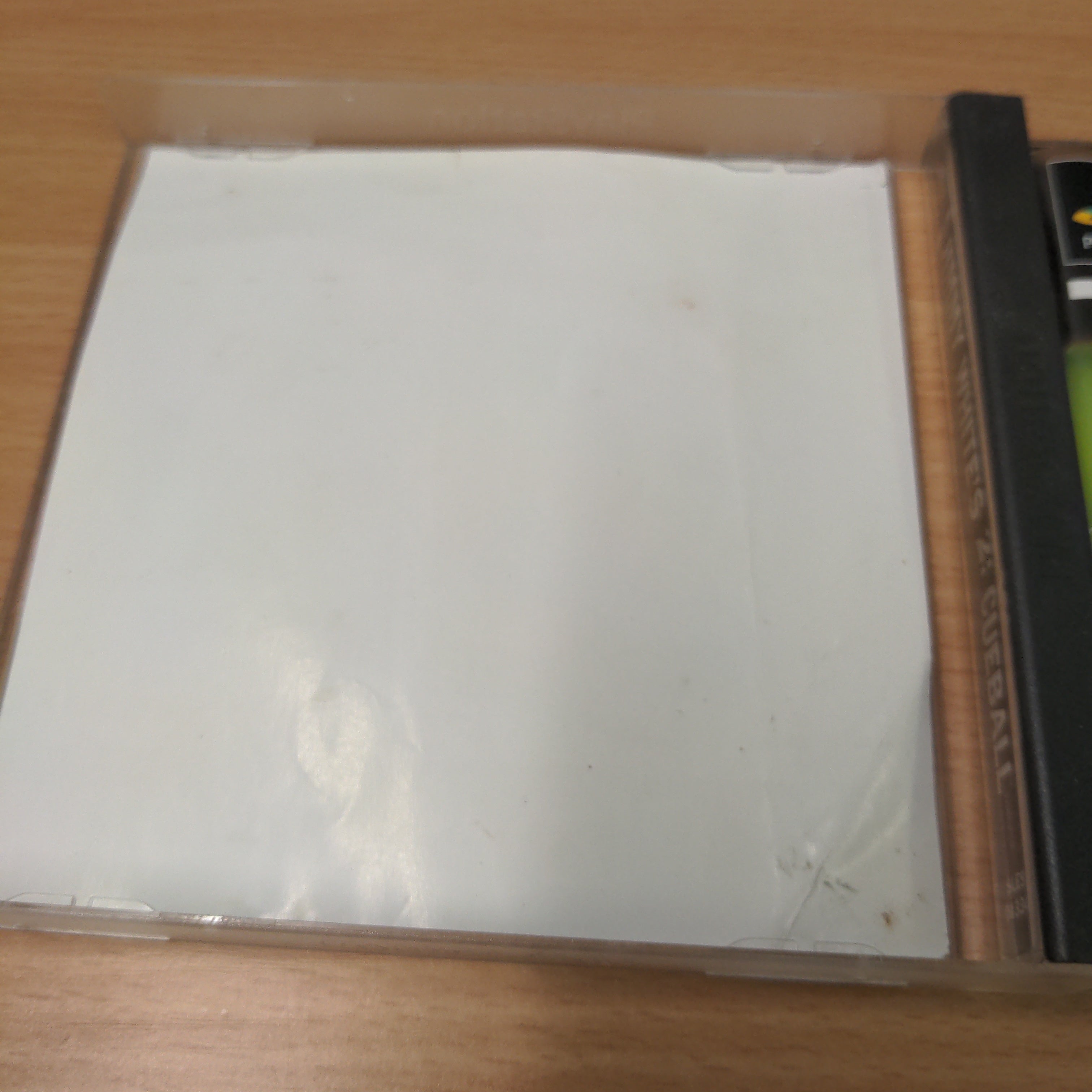 Jimmy White's 2 Cueball (White Label) Sony PS1 game