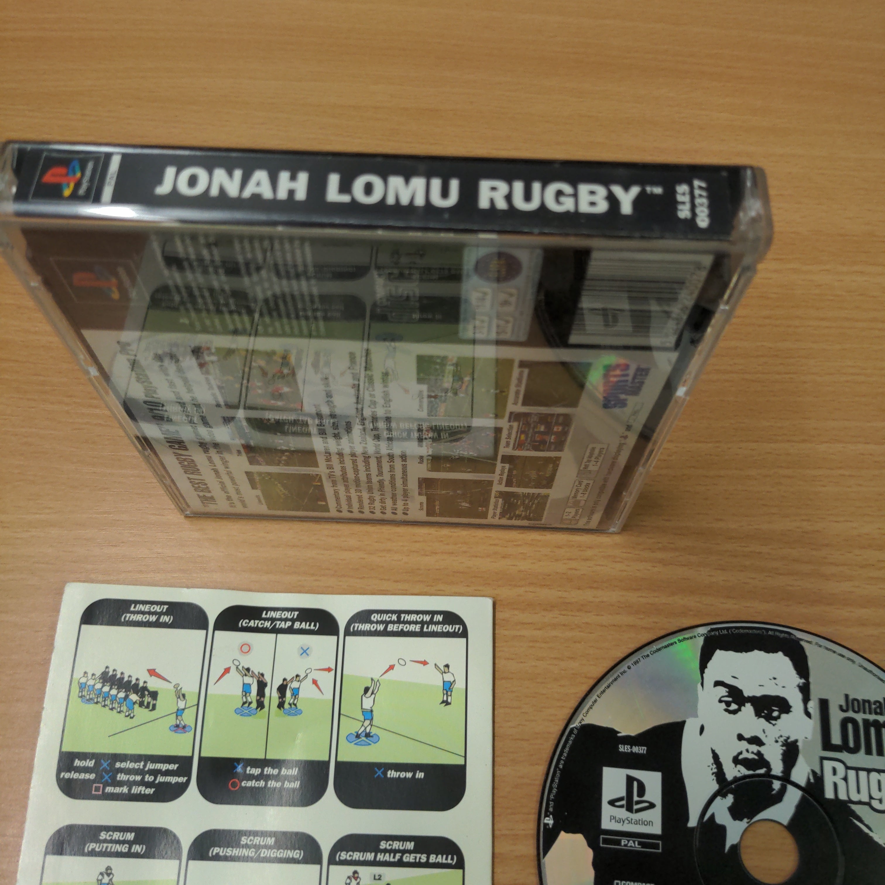 Jonah Lomu Rugby Sony PS1 game