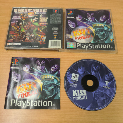KISS Pinball Sony PS1 game