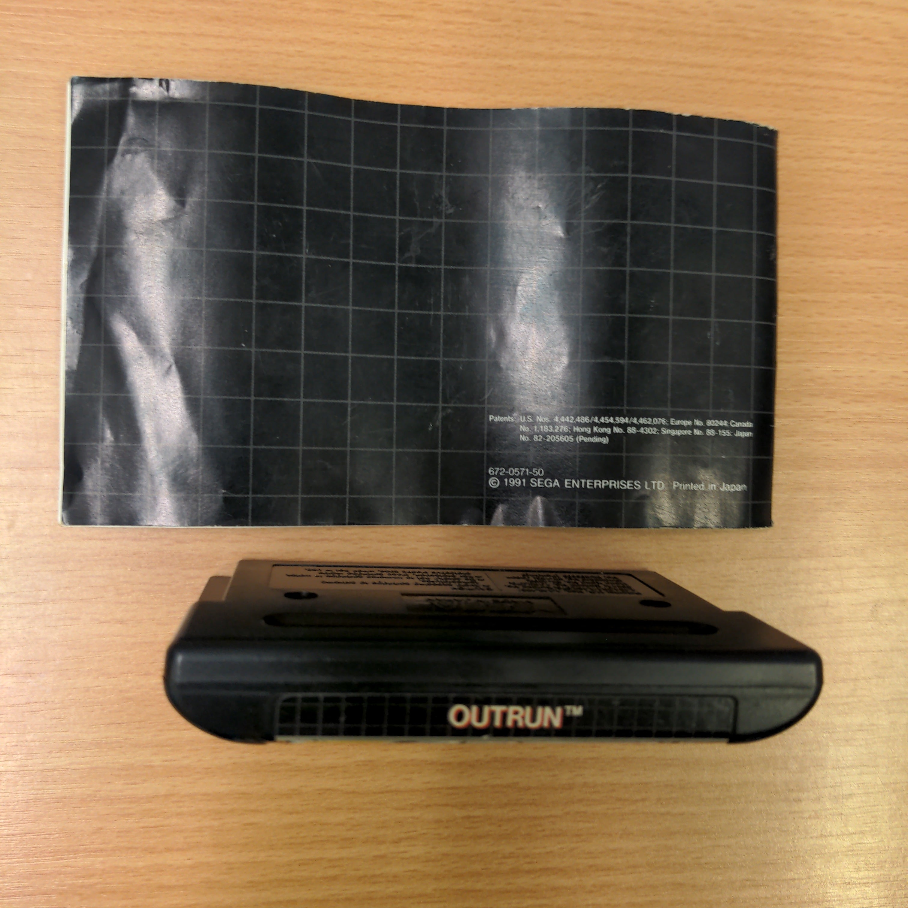 OutRun Sega Mega Drive game