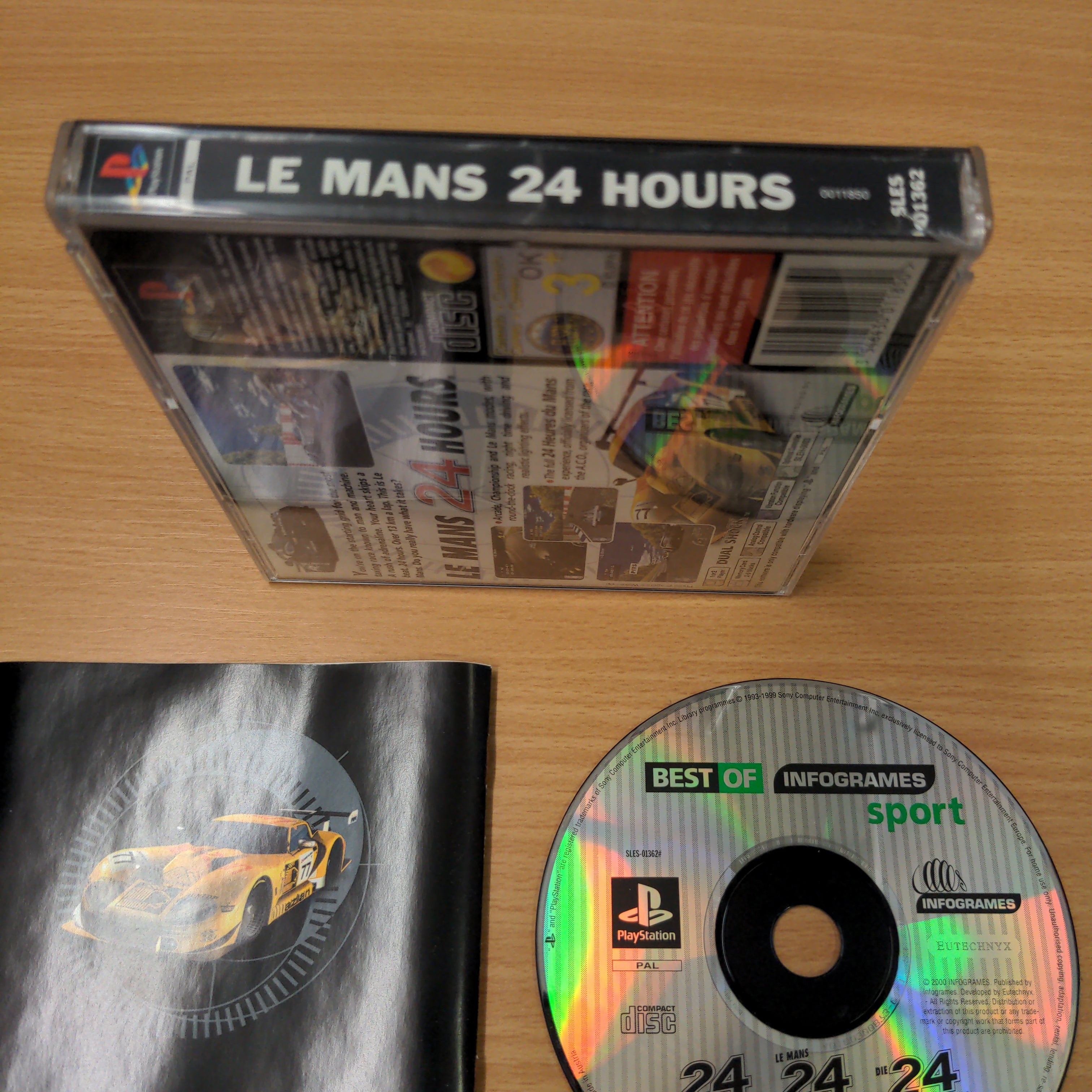 Le Mans 24 Hours (Best of Infogrames) Sony PS1 game