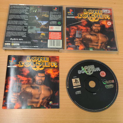 Lone Soldier Sony PS1 game
