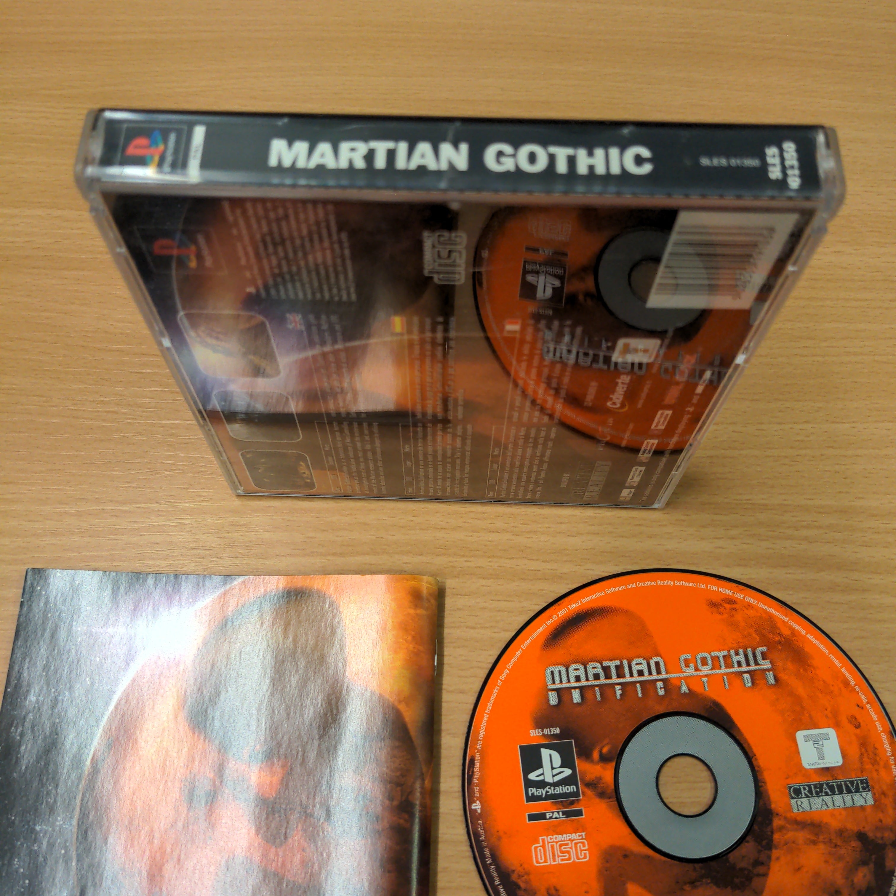 Martian Gothic Unification Sony PS1 game