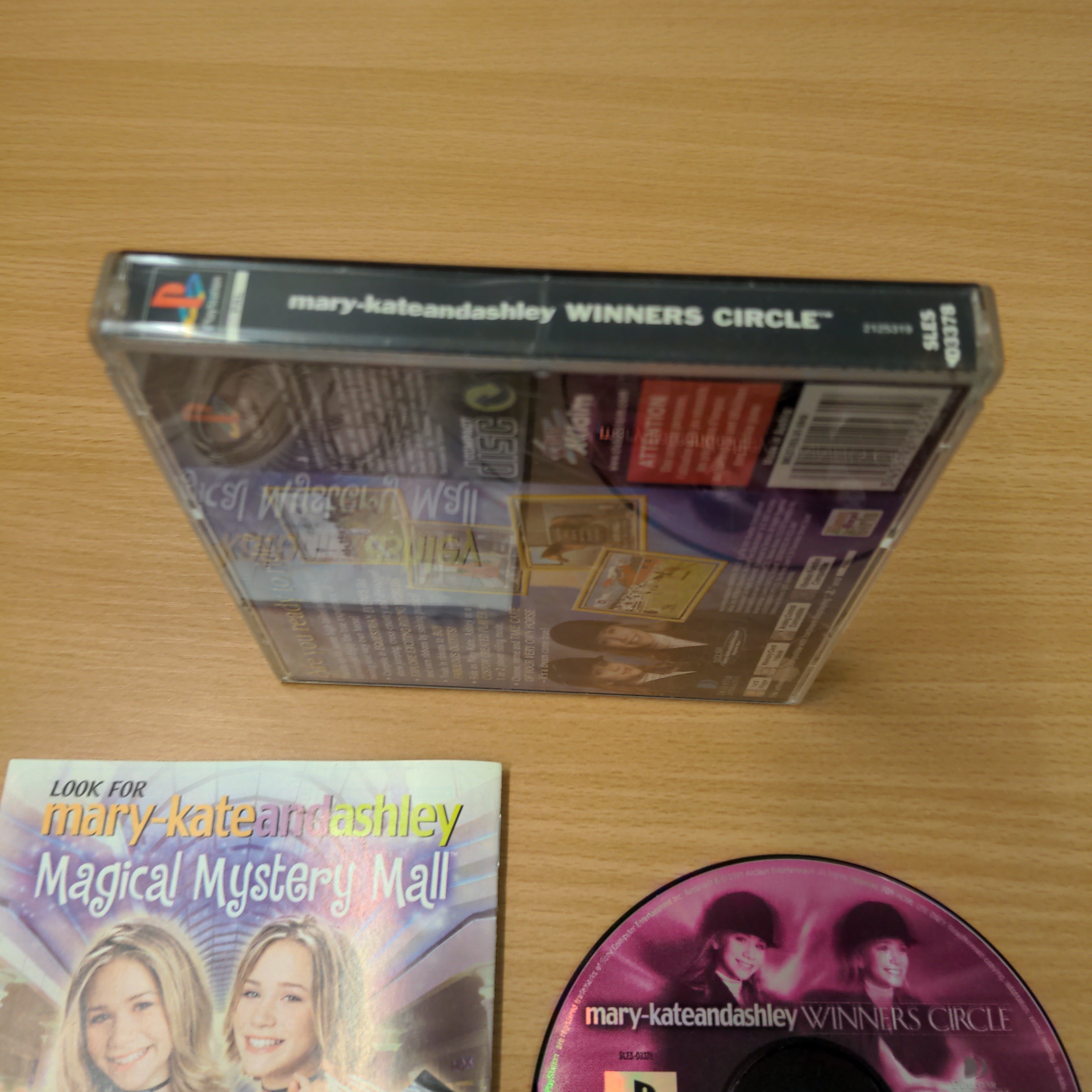 Mary Kate and Ashley Winners Circle Sony PS1 game