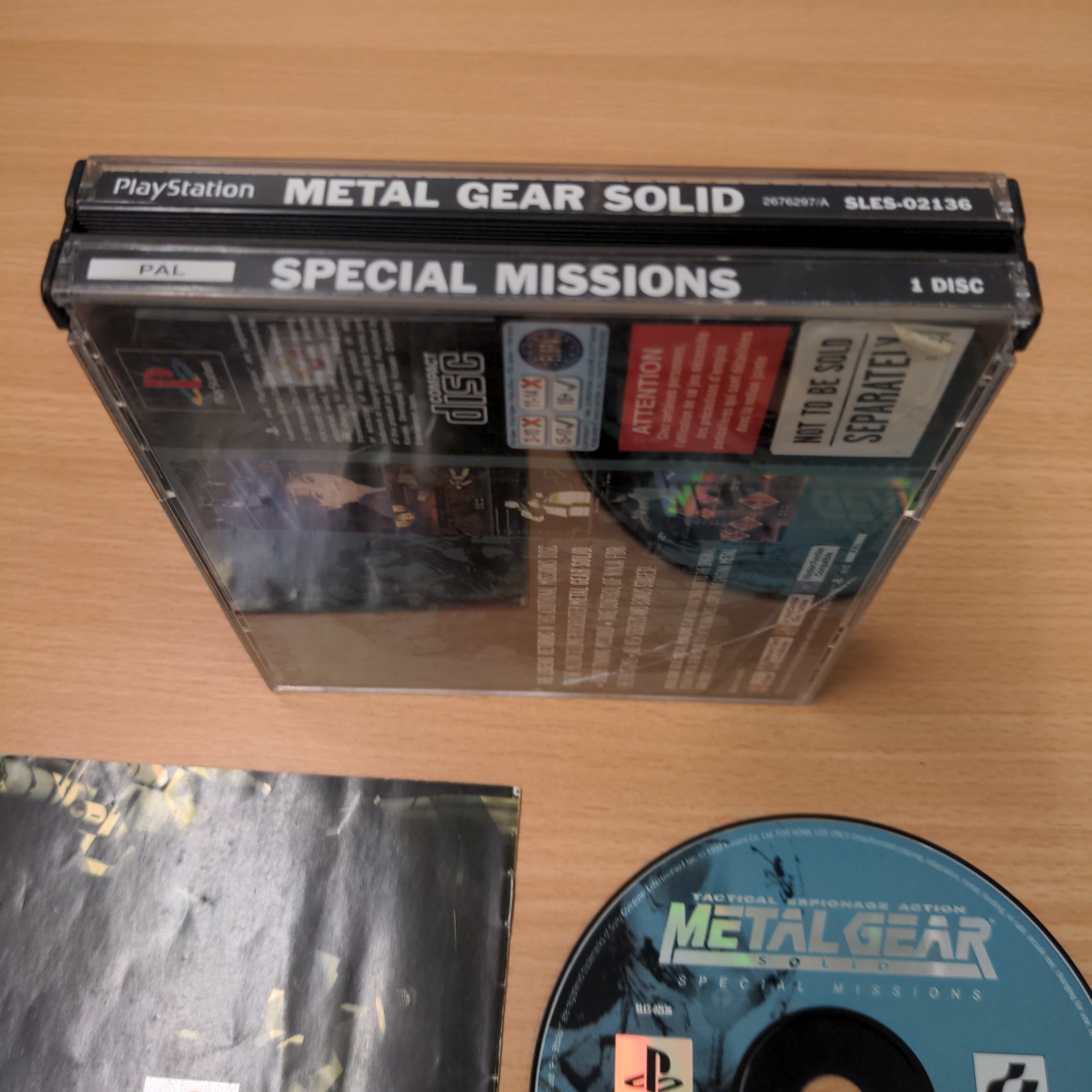 metal gear solid big box Metal Gear Solid Special Missions (Big box) Sony PS1 game – retro game store uk