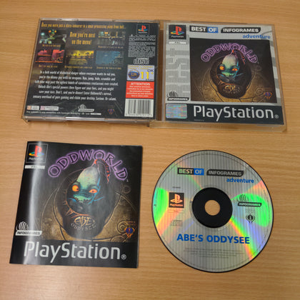 Oddworld: Abe's Odysee (Best of Infogrames) Sony PS1 game