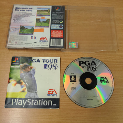PGA Tour 98 Sony PS1 game