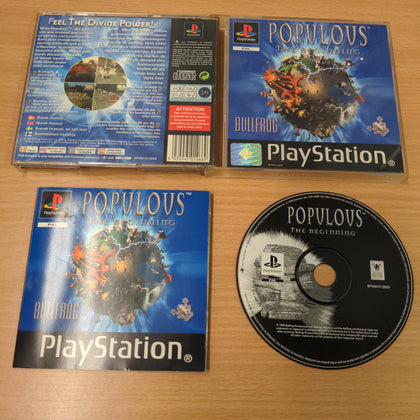 Populous The Beginning Sony PS1 game