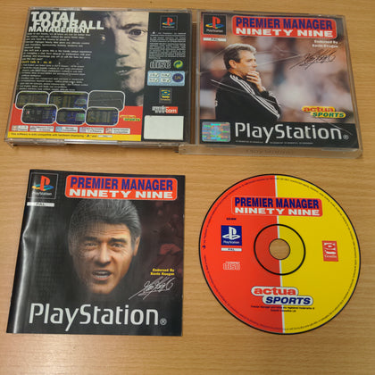 Premier Manager Ninety Nine Sony PS1 game