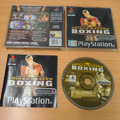 Prince Naseem Boxing Sony PS1 game