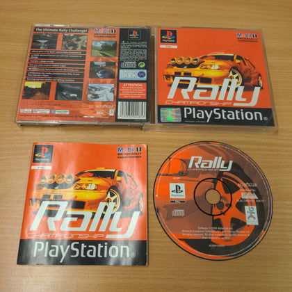 Rally Championship Sony PS1 game