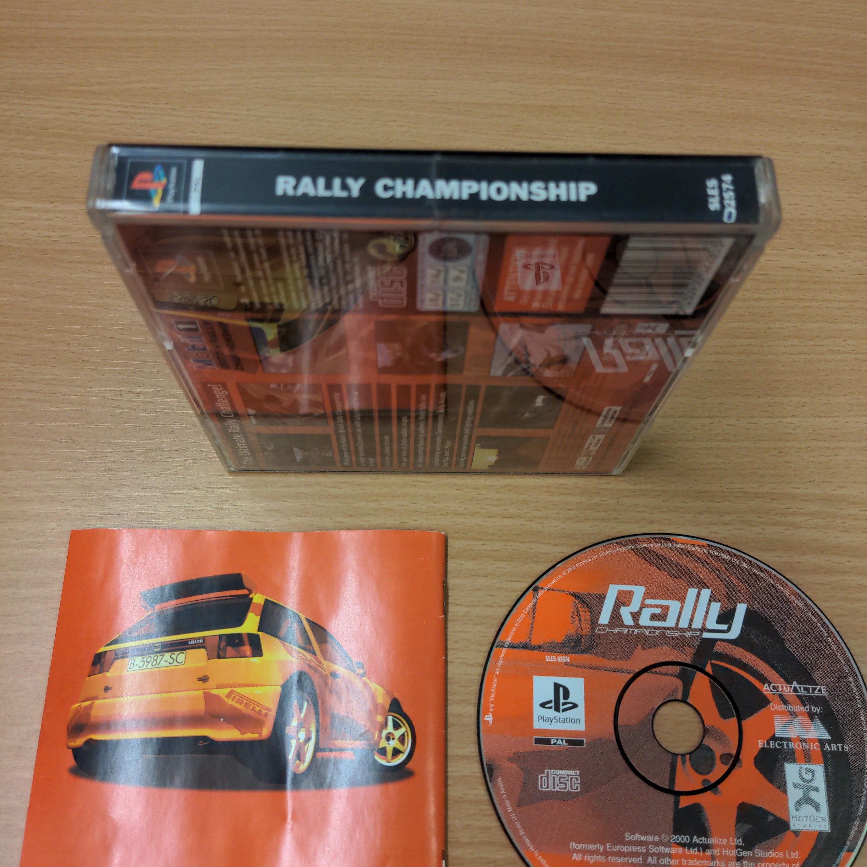 Rally Championship Sony PS1 game