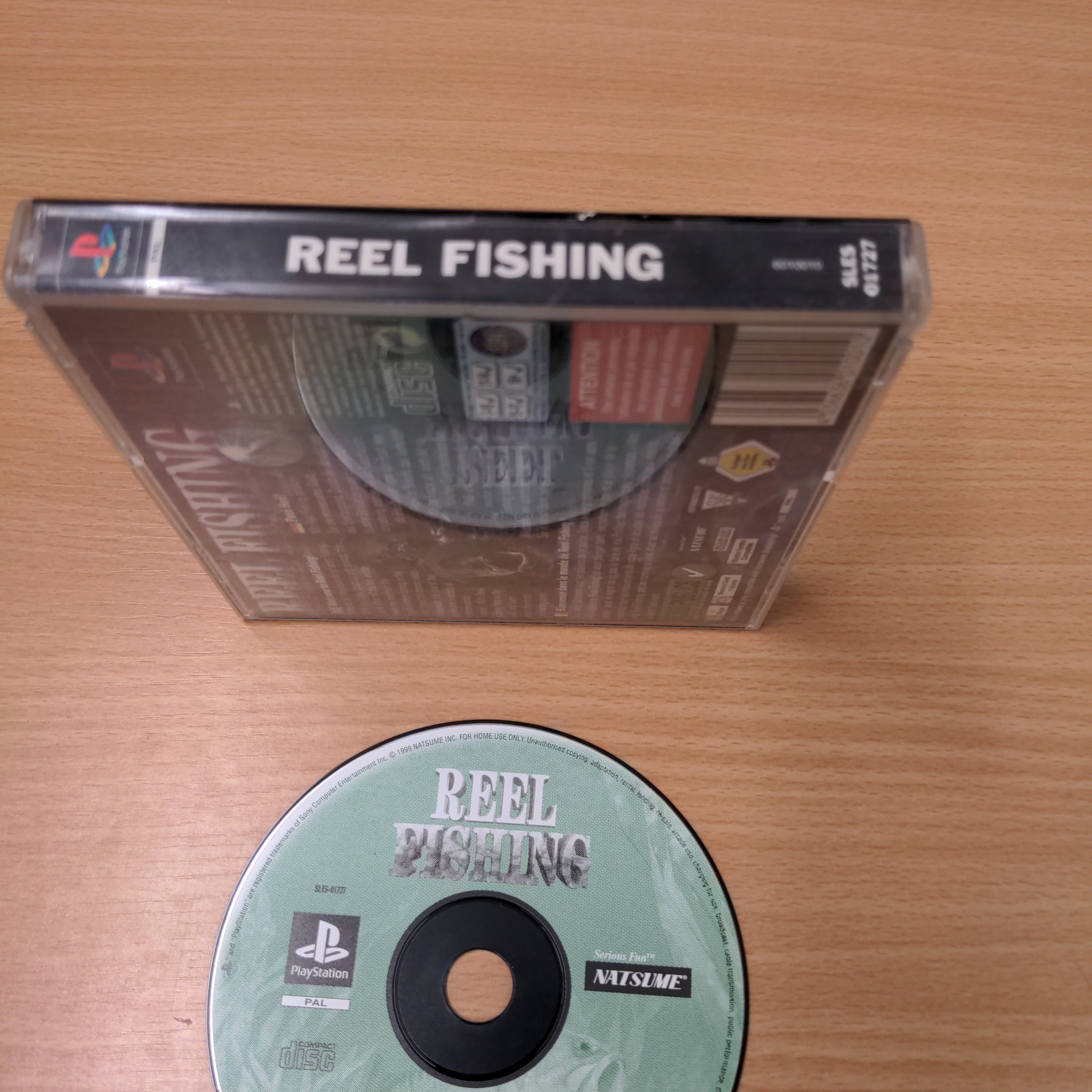 Reel Fishing Sony PS1 game