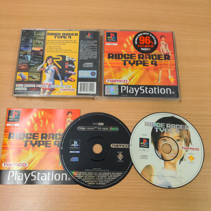 Ridge Racer Type 4 Sony PS1 game