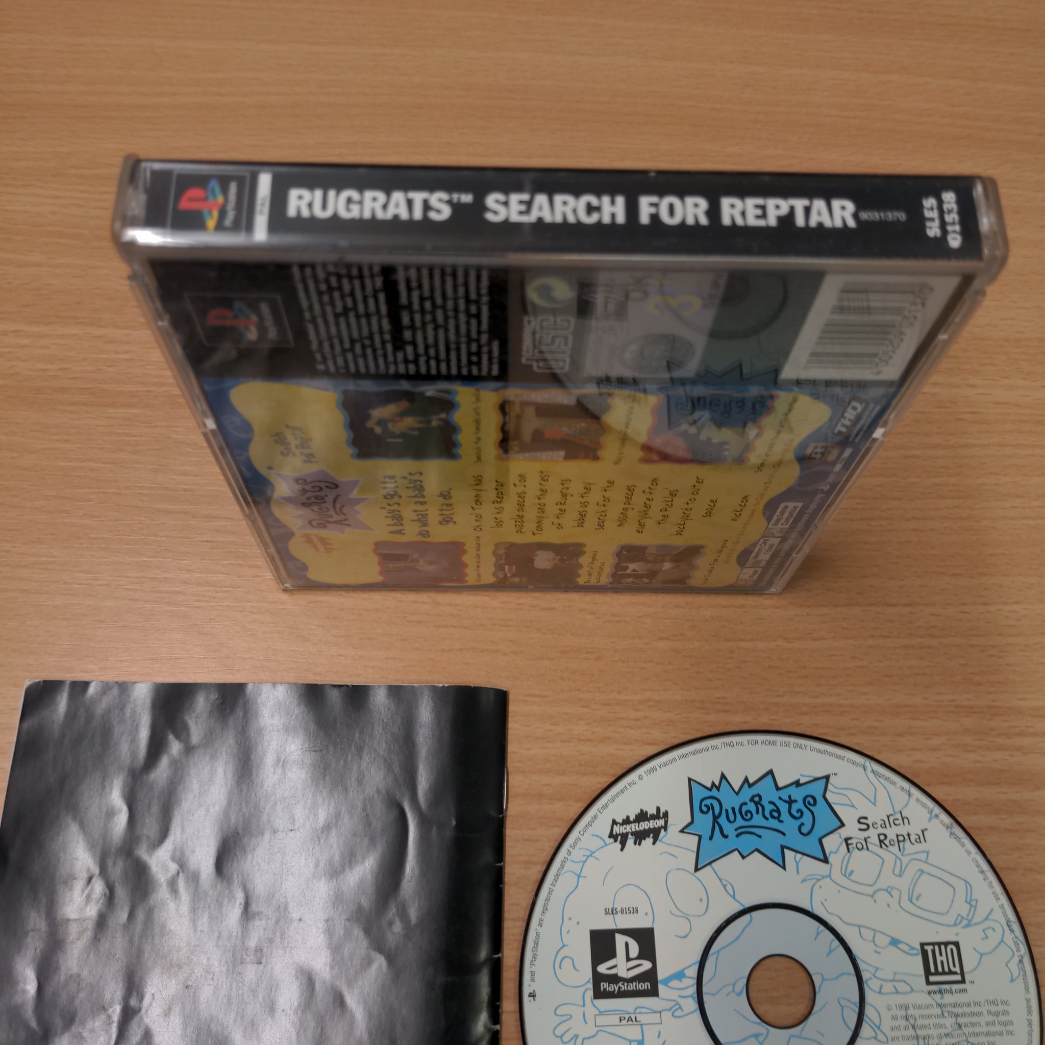 Rugrats Search for Reptar (Value Series) Sony PS1 game