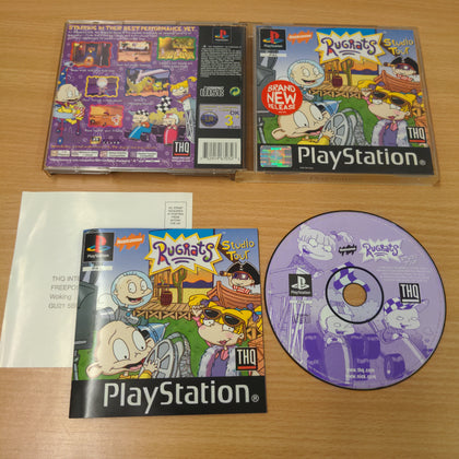 Rugrats Studio Tour Sony PS1 game