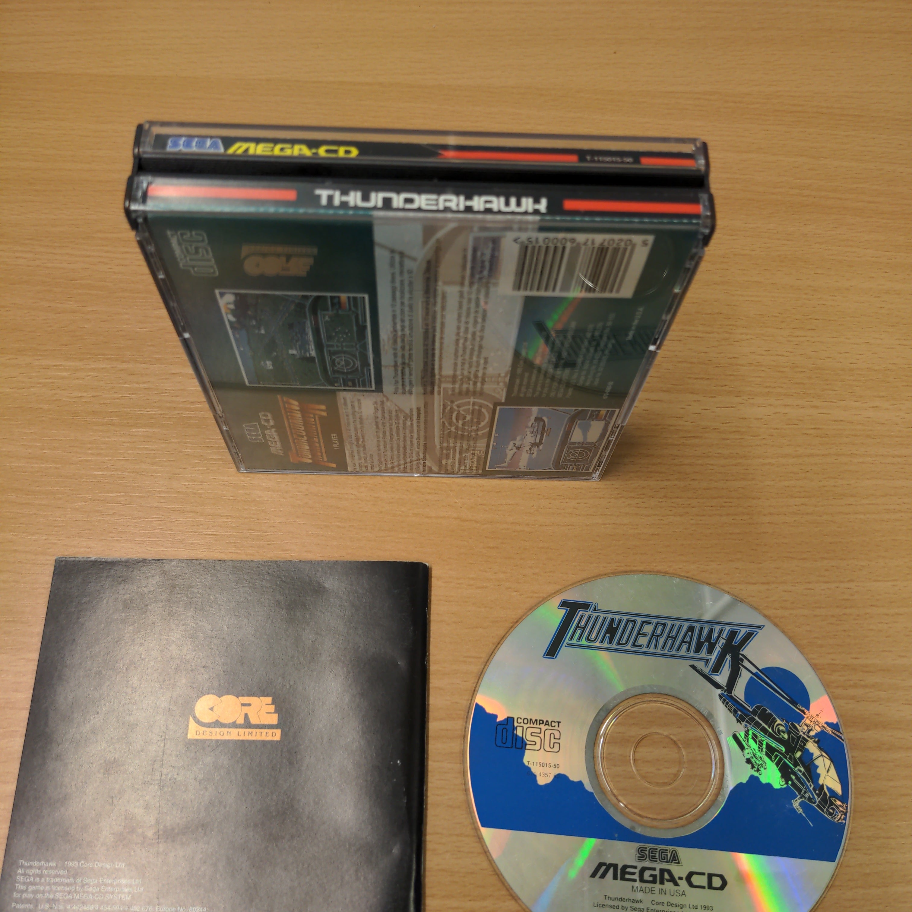 Thunderhawk Sega Mega-CD game