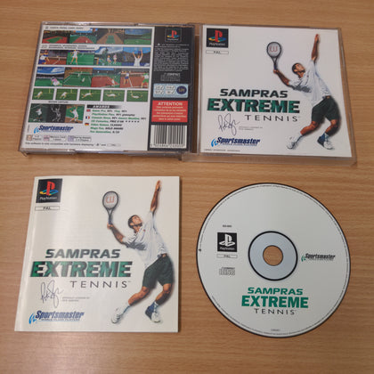 Sampras Extreme Tennis Sony PS1 game