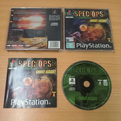 Spec Ops Covert Assault Sony PS1 game