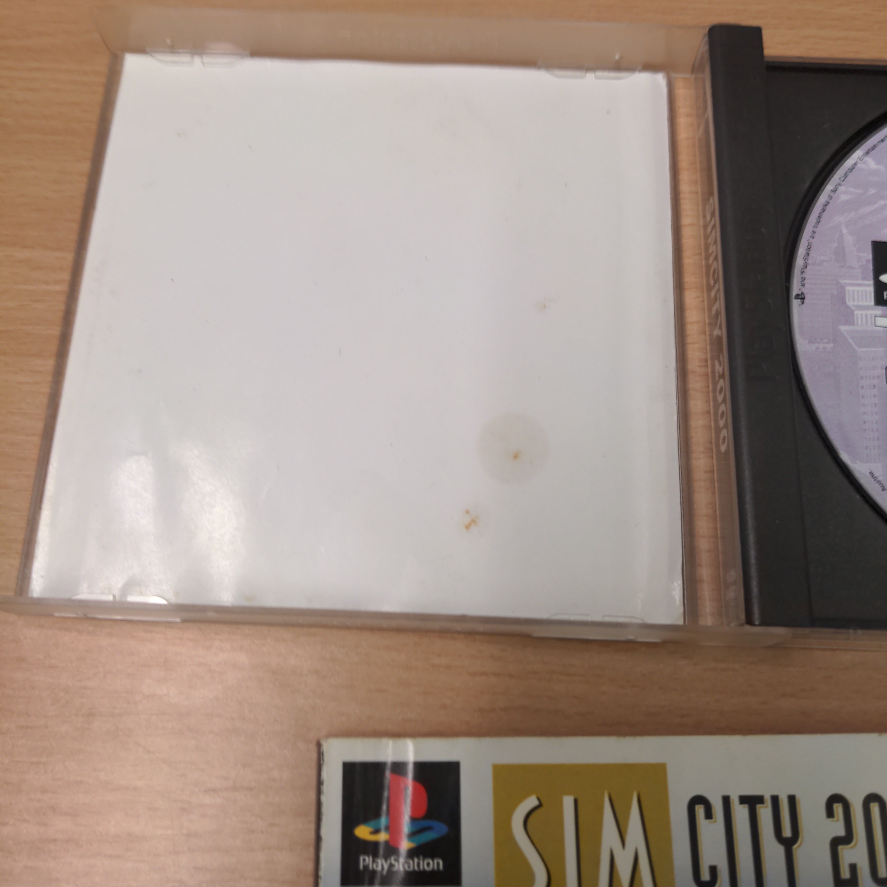 SimCity 2000 Sony PS1 game