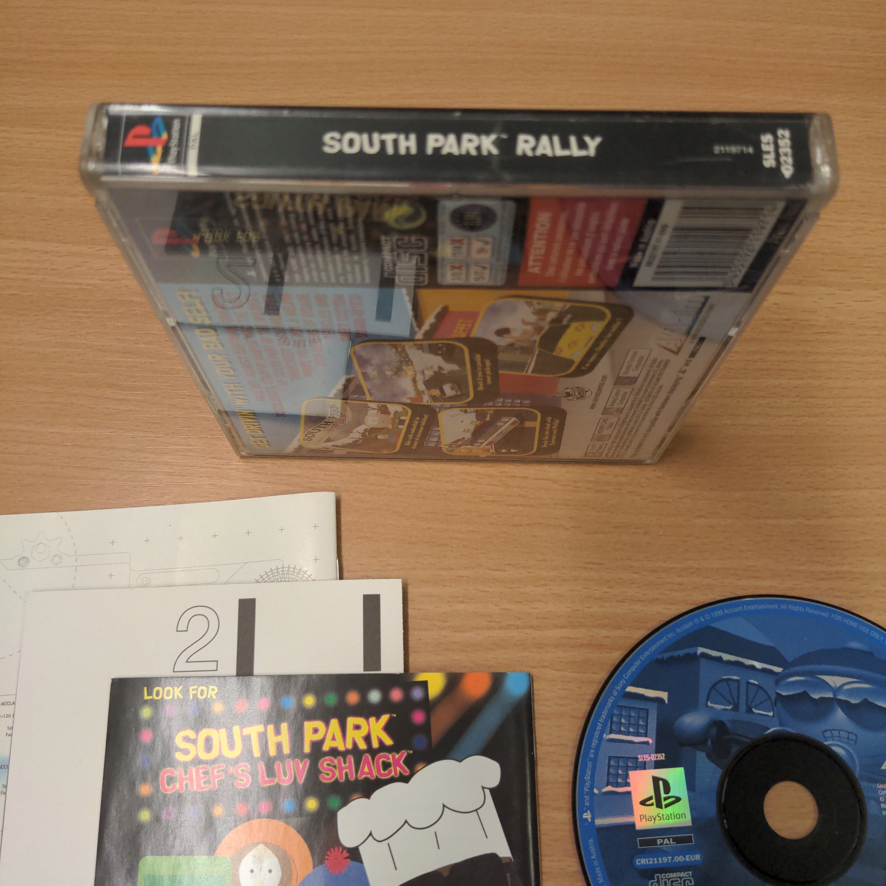South Park Rally Sony PS1 game