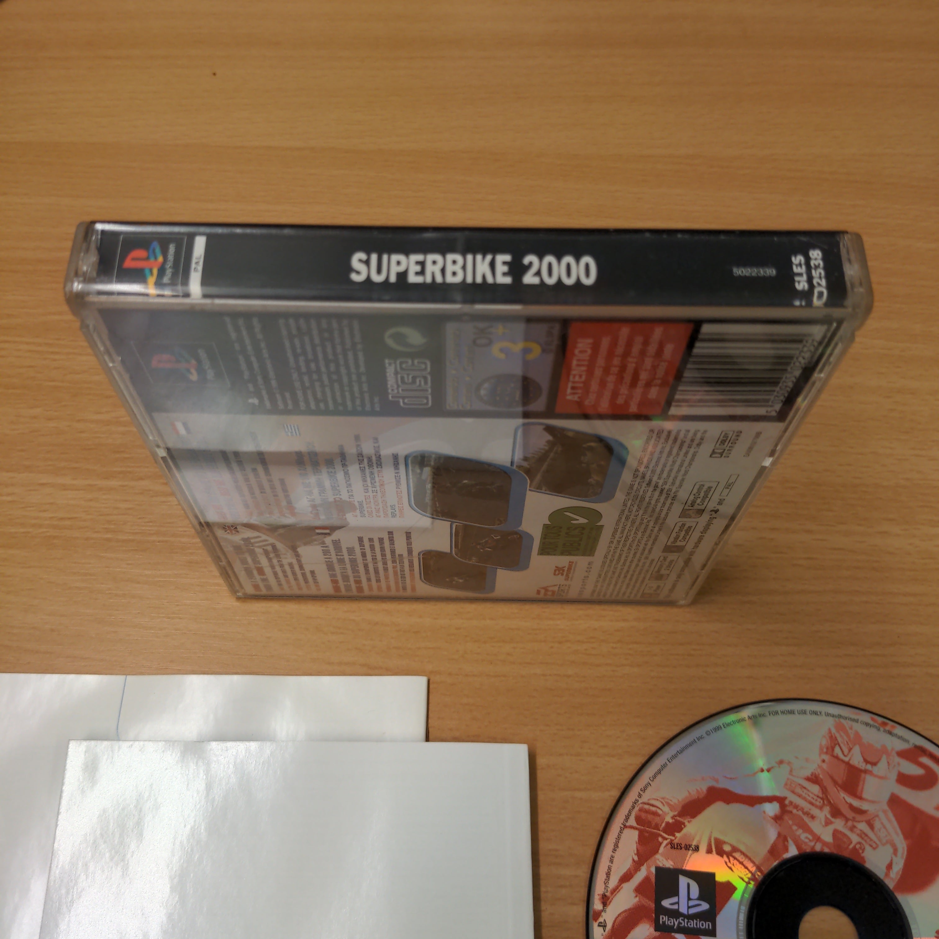 Superbike 2000 Sony PS1 game