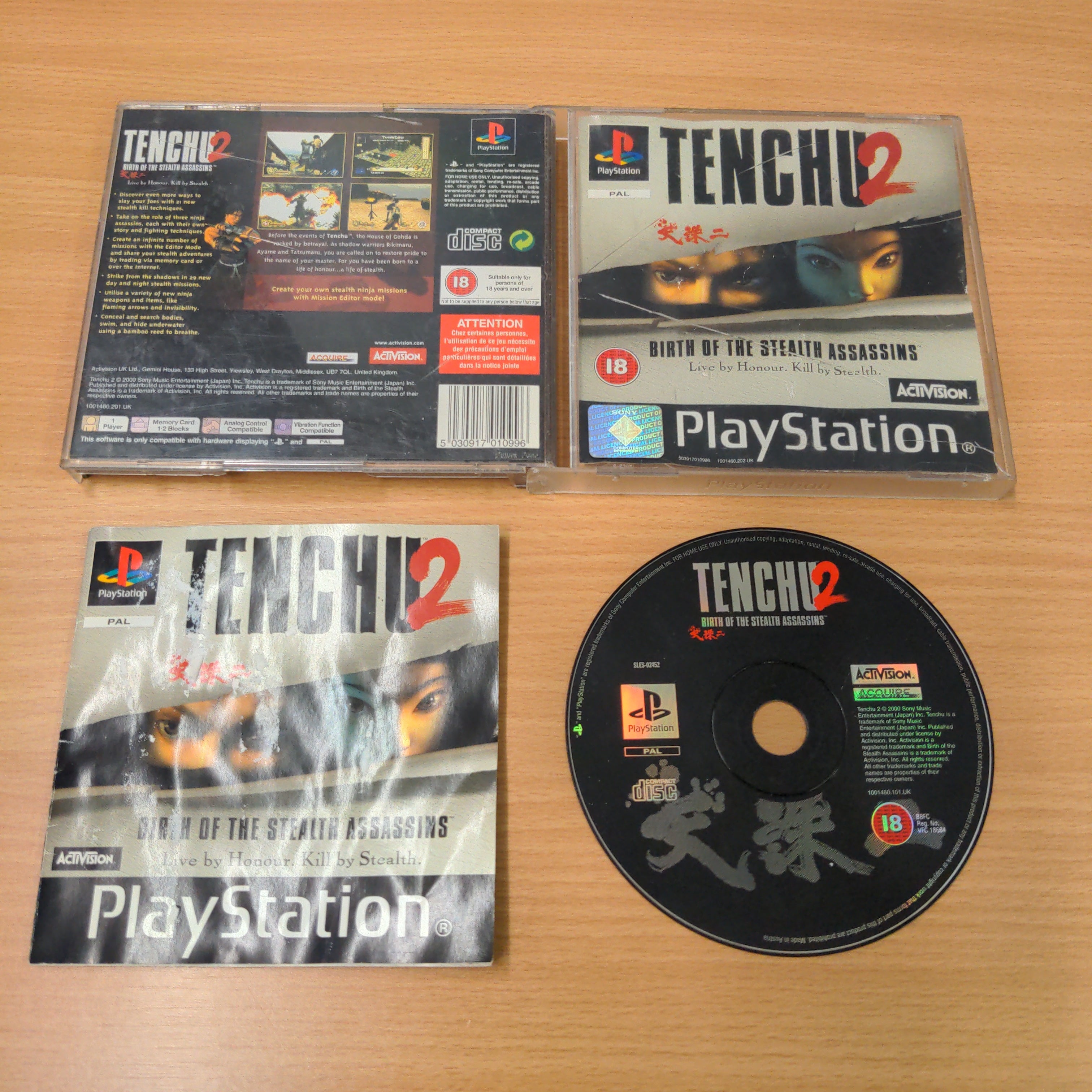 Tenchu 2 Sony PS1 game