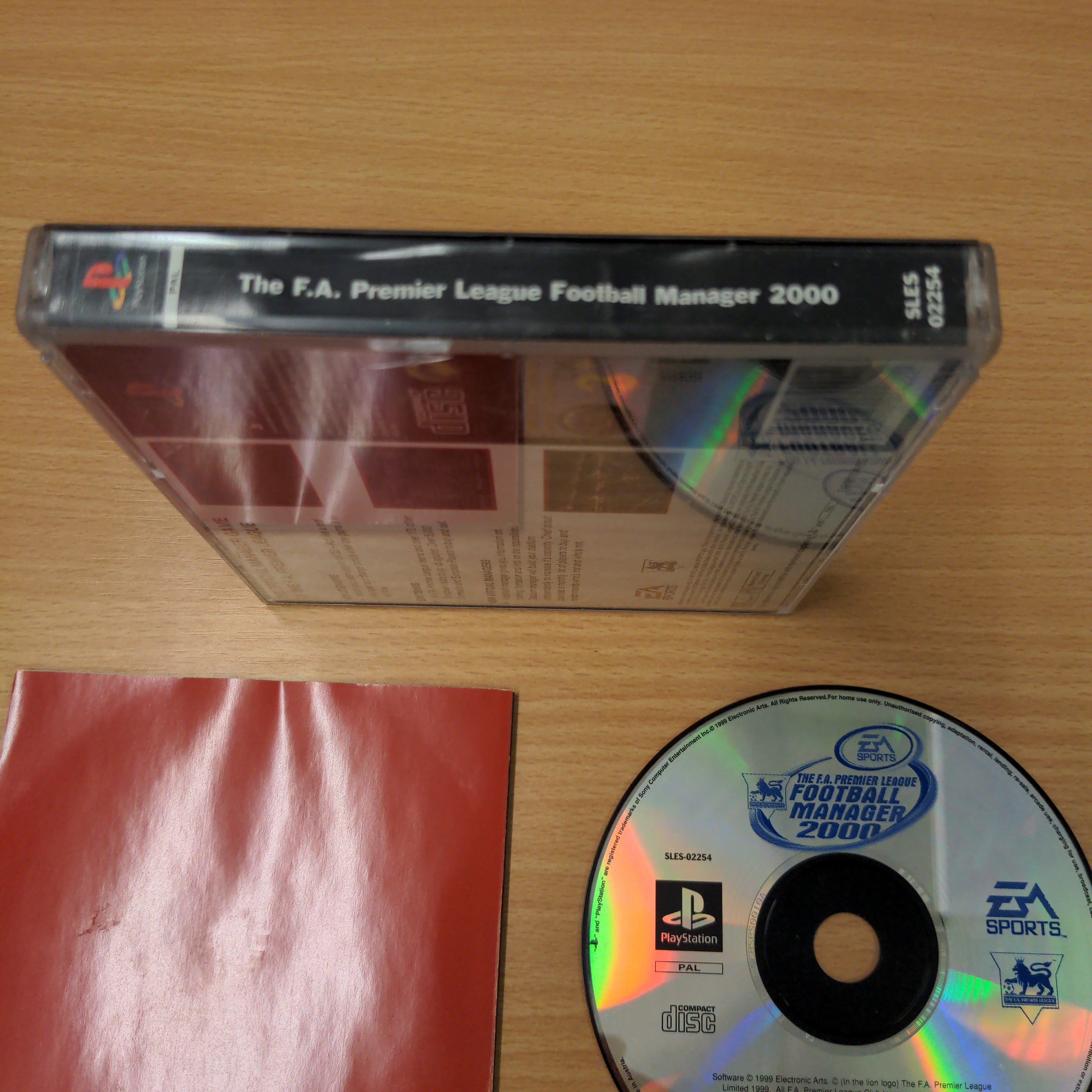 The F.A. Premier League Football Manager 2000 (Classics) Sony PS1 game