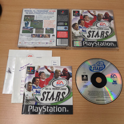 The F.A. Premier League Stars Sony PS1 game