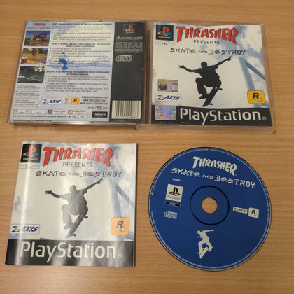 Thrasher: Skate And Destroy Sony PS1 game