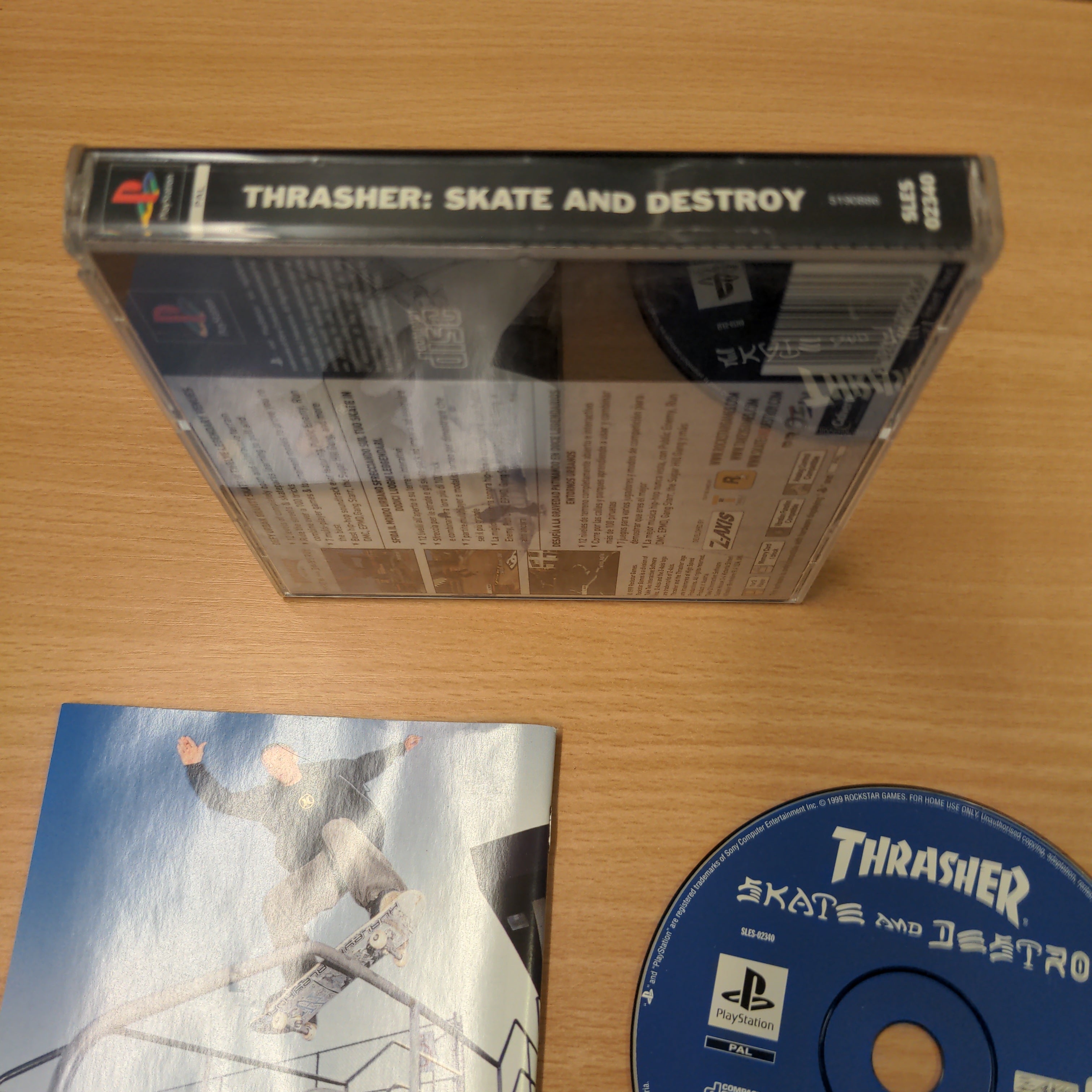 Thrasher: Skate And Destroy Sony PS1 game