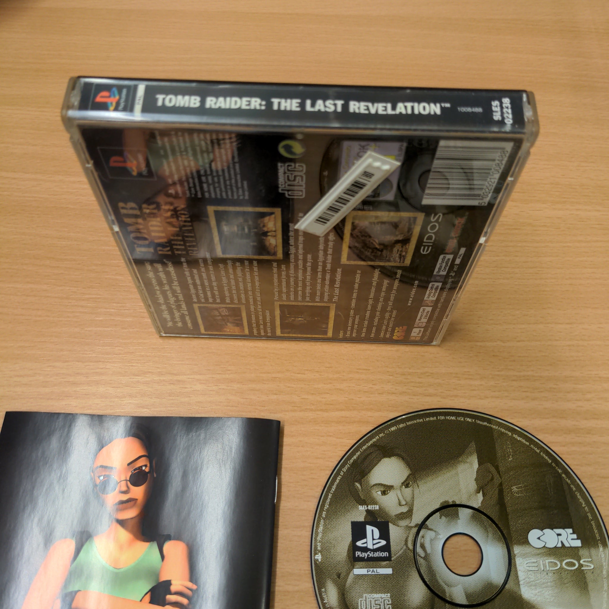 Tomb Raider The Last Revelation Sony PS1 game