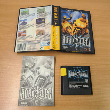 Road Rash 3 Sega Mega Drive game