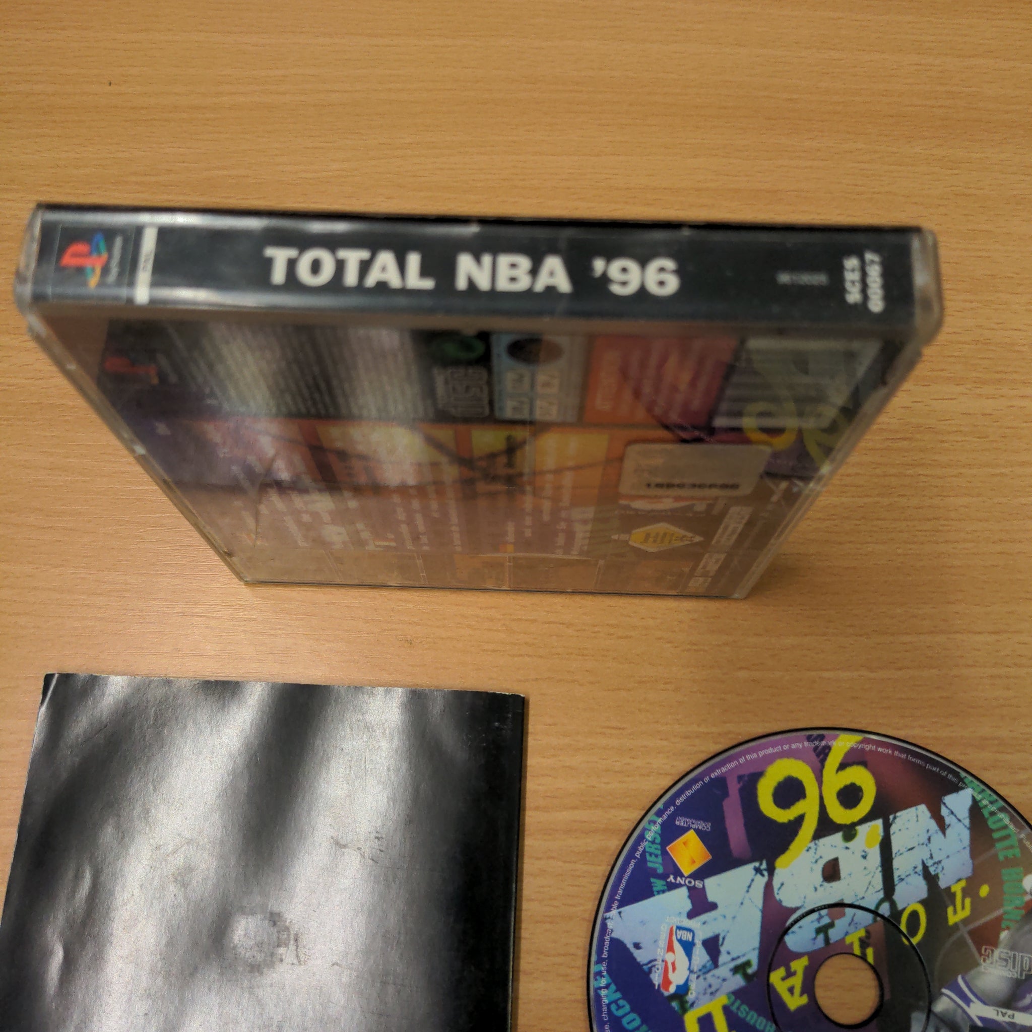 Total NBA 96 Sony PS1 game retro game store uk 8BitBeyond
