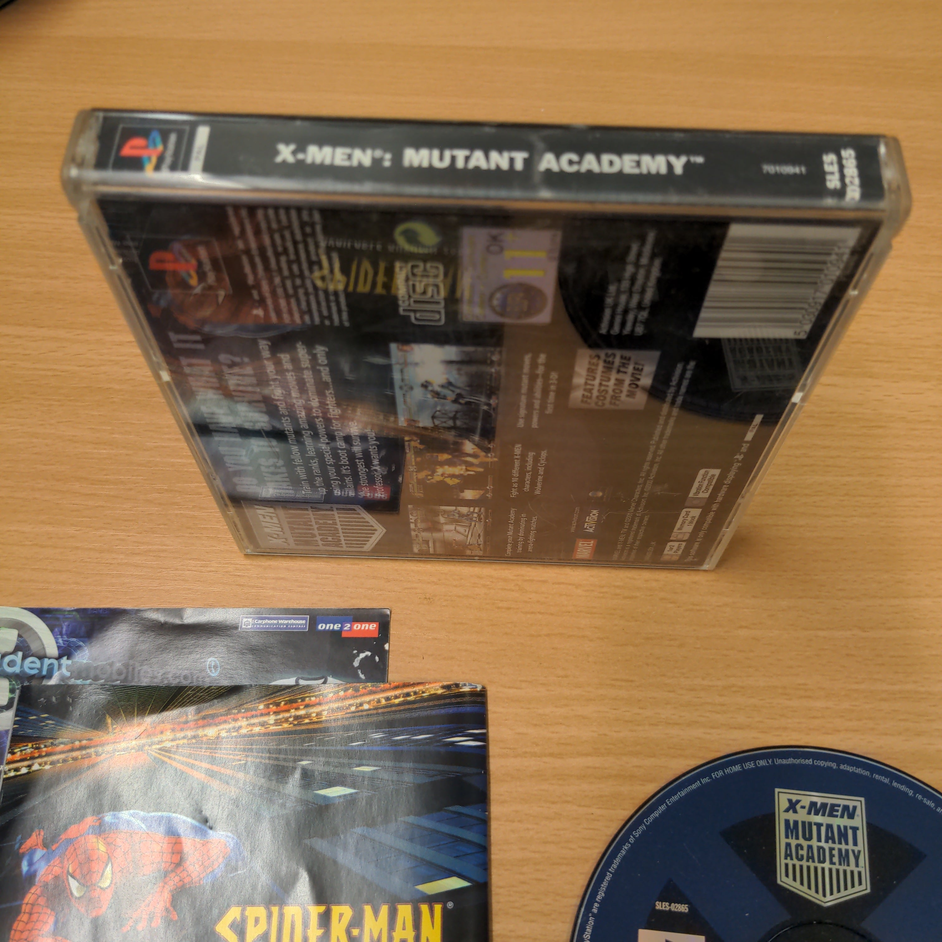 X-Men Mutant Academy Sony PS1 game