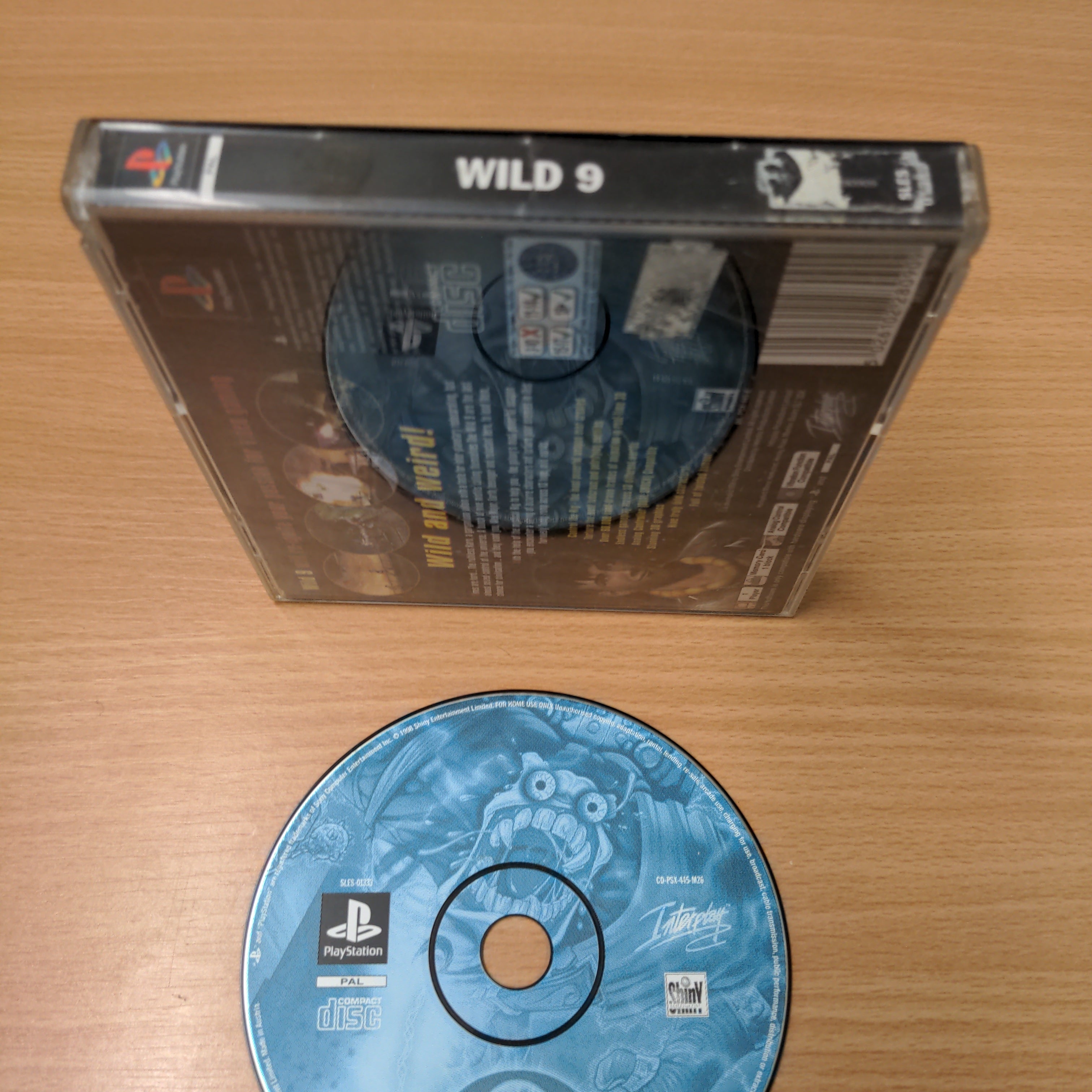 Wild 9 Sony PS1 game