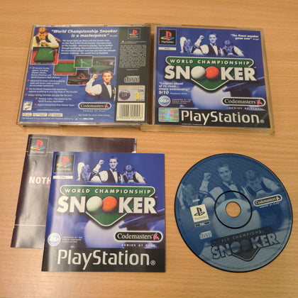 World Championship Snooker Sony PS1 game