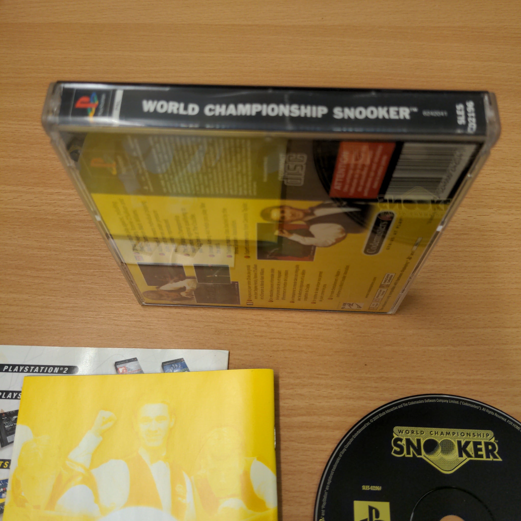 World Championship Snooker (Bestsellers) Sony PS1 game